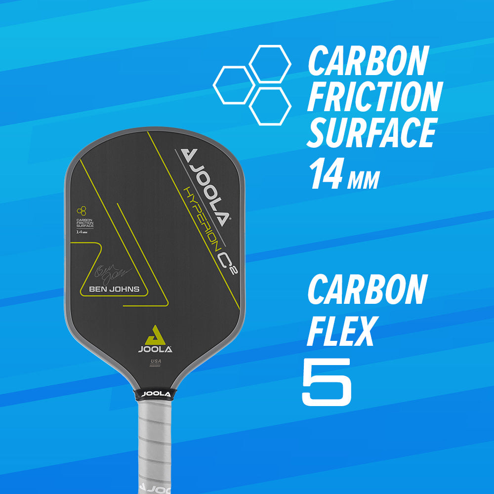 JOOLA Ben Johns Hyperion C2 CFS 14 Pickleball Paddle