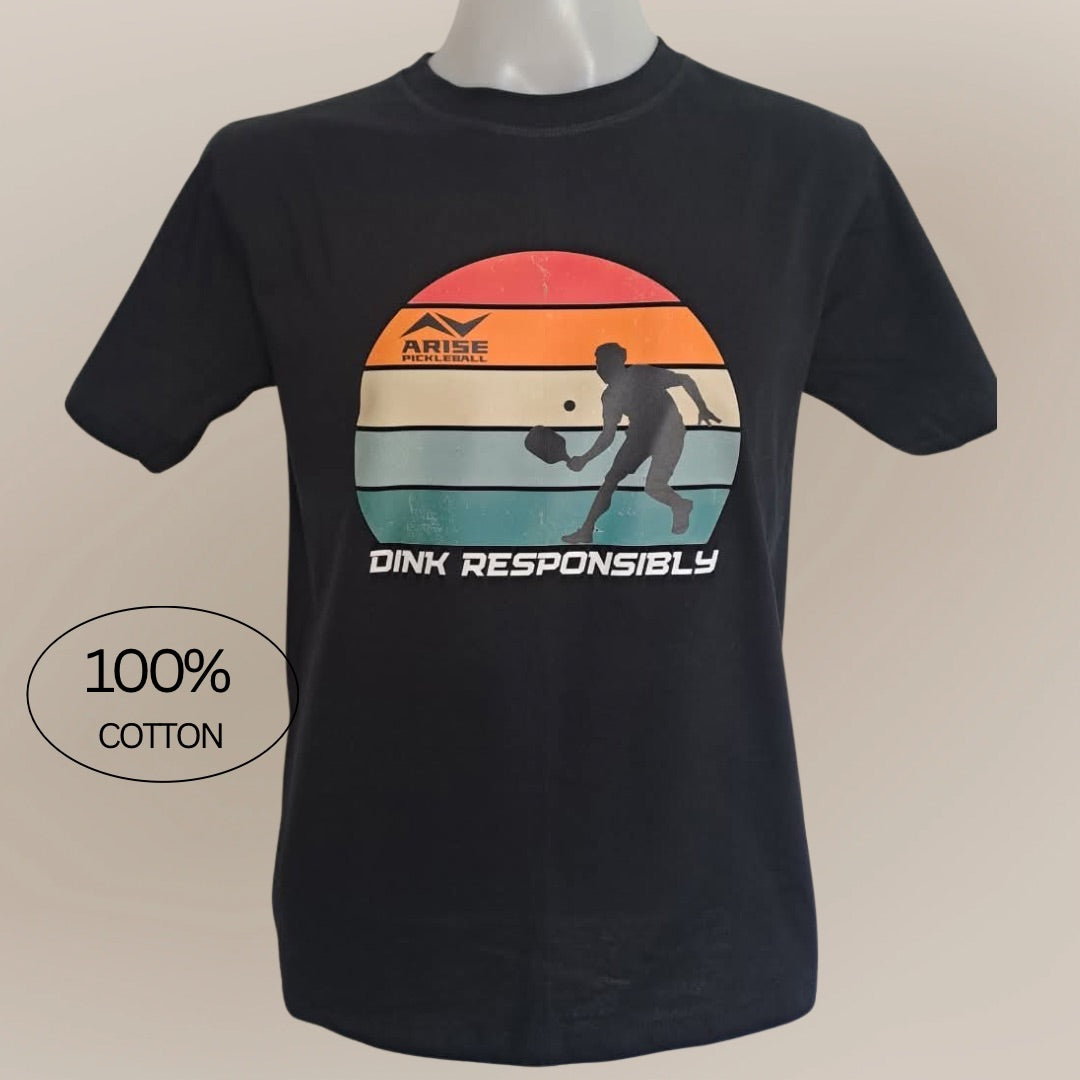 Dink Responsibly Cotton Tee