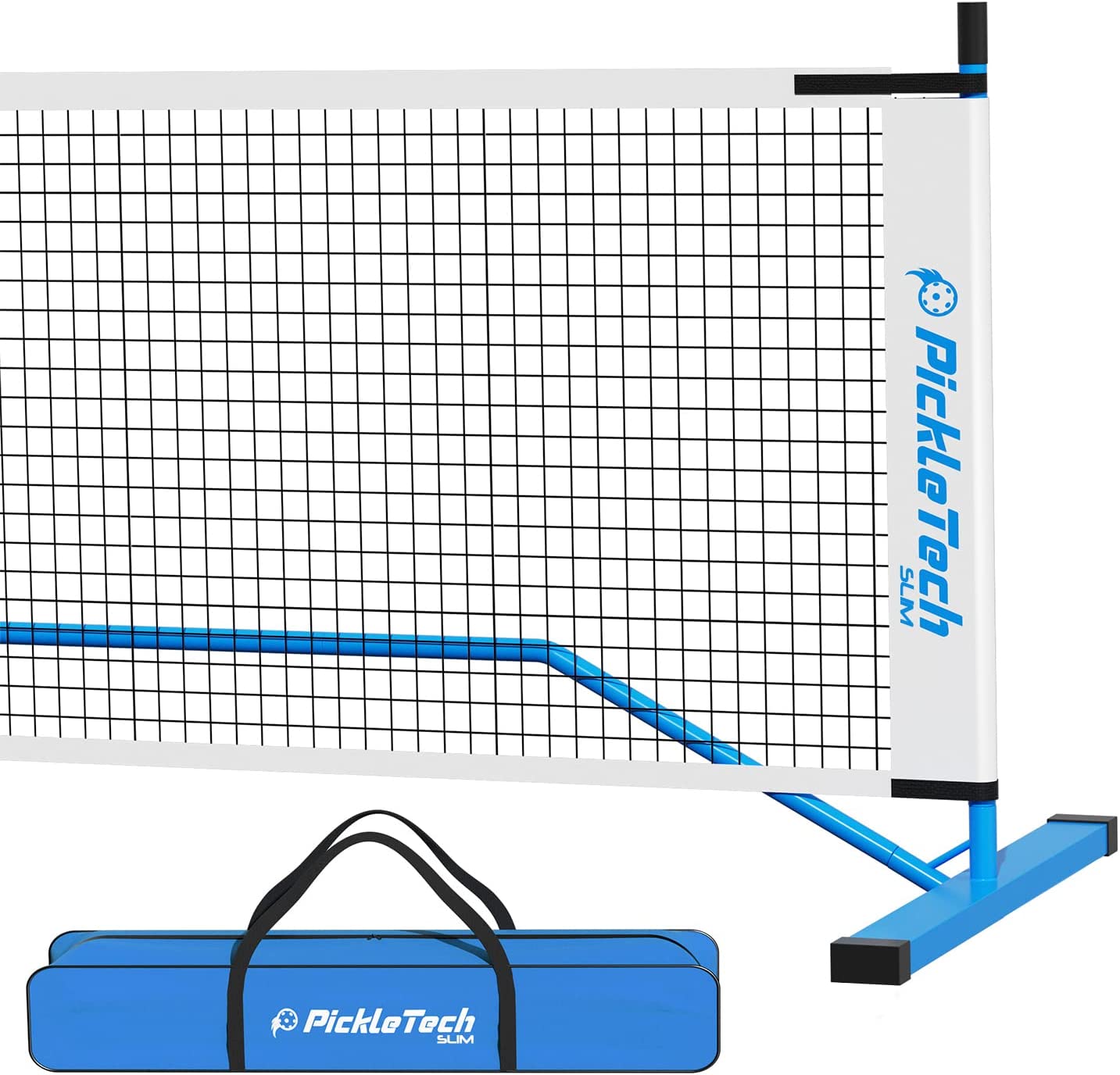 PICKLETECH 4.0 Slim Version Portable Pickleball Nets Outdoor or