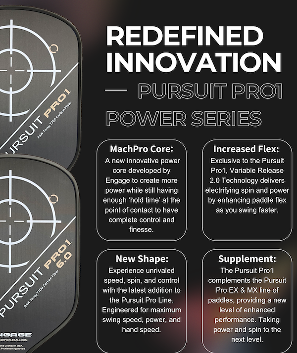 ENGAGE Pursuit Pro1 6.0 Power Series 16mm ARCTIC GOLD| Raw T700 Carbon Fiber