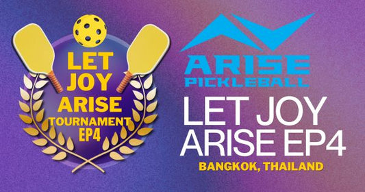 Early Bird Ends Soon! Let Joy Arise EP4 Pickleball Tournament 🎉