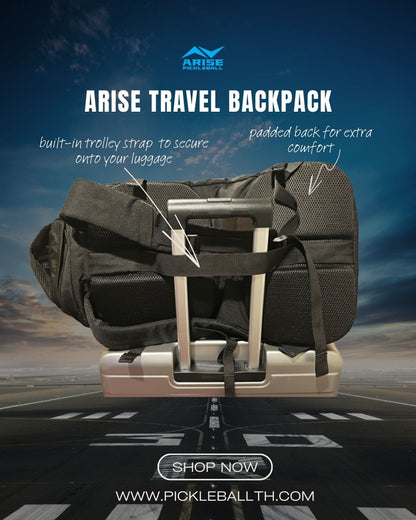 Arise Pickleball Travel Backpack