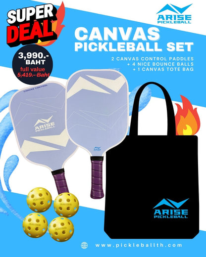 Canvas Pickleball Set