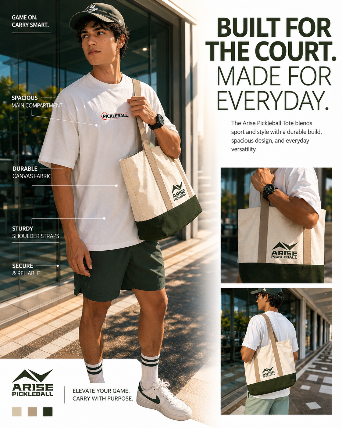 Arise Everyday Cotton Tote