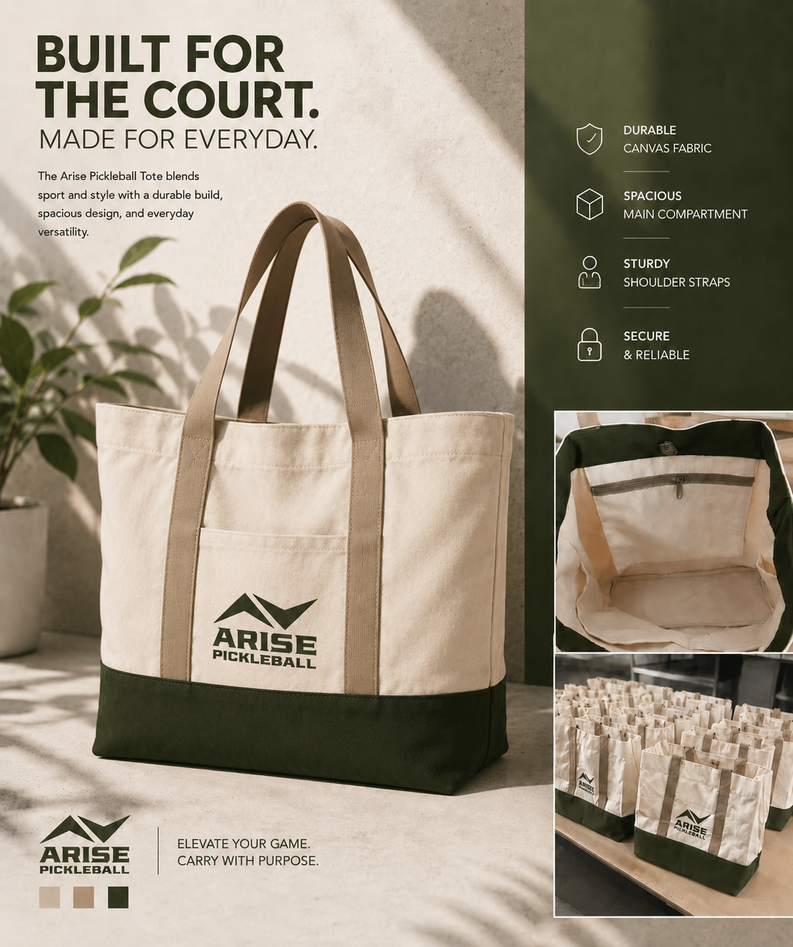 Arise Everyday Cotton Tote