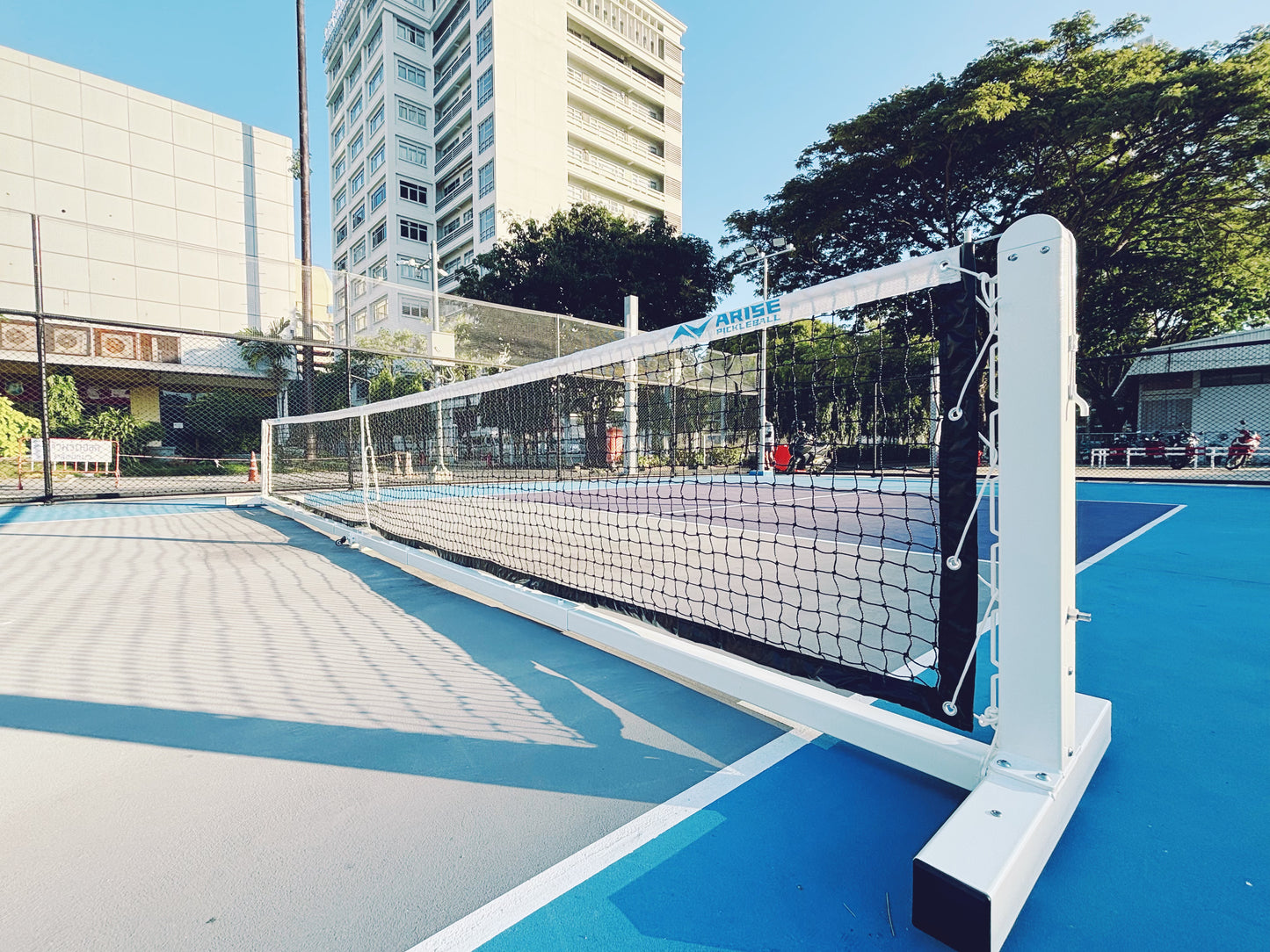 Pre-order - Arise Pro Pickleball Net with Retractable Wheel System