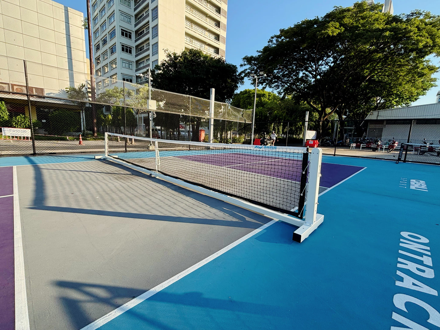 Pre-order - Arise Pro Pickleball Net with Retractable Wheel System