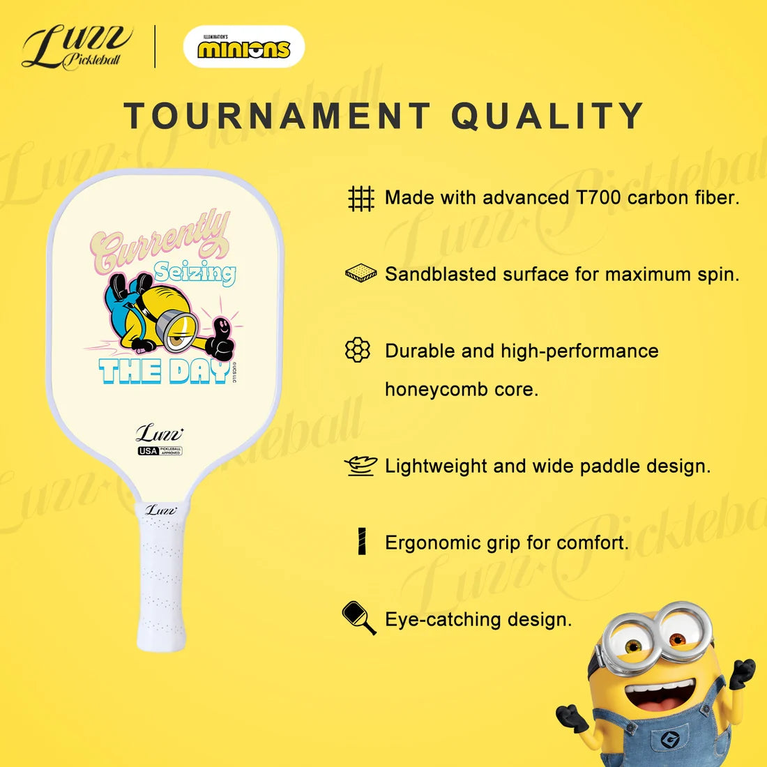 Luzz Minions Carpe Diem Original Paddle
