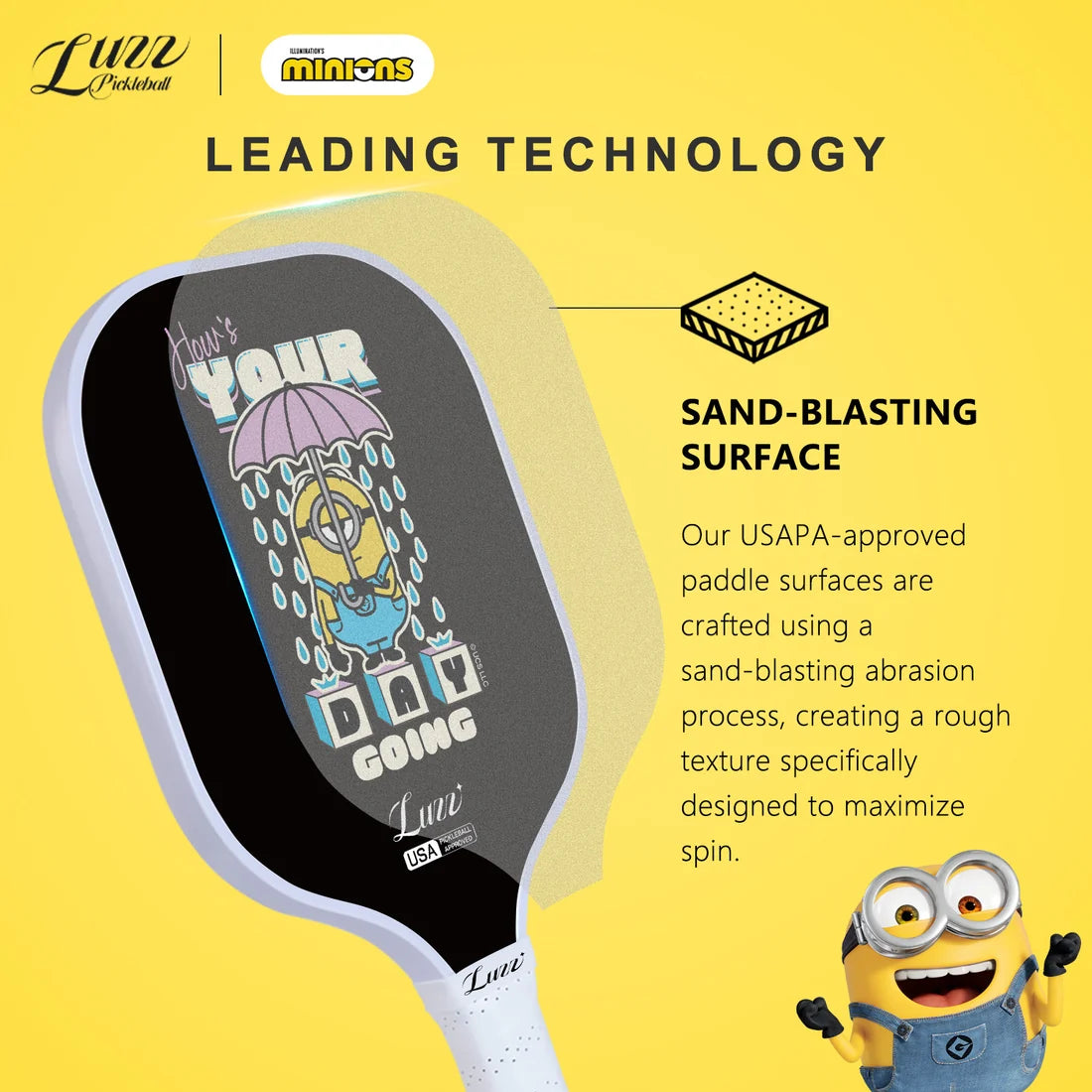 Luzz Minions Thunderstorm Original Paddle