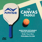 ARISE The Canvas Wood Paddle (Grade B with minimal defects on the wood and handle)
