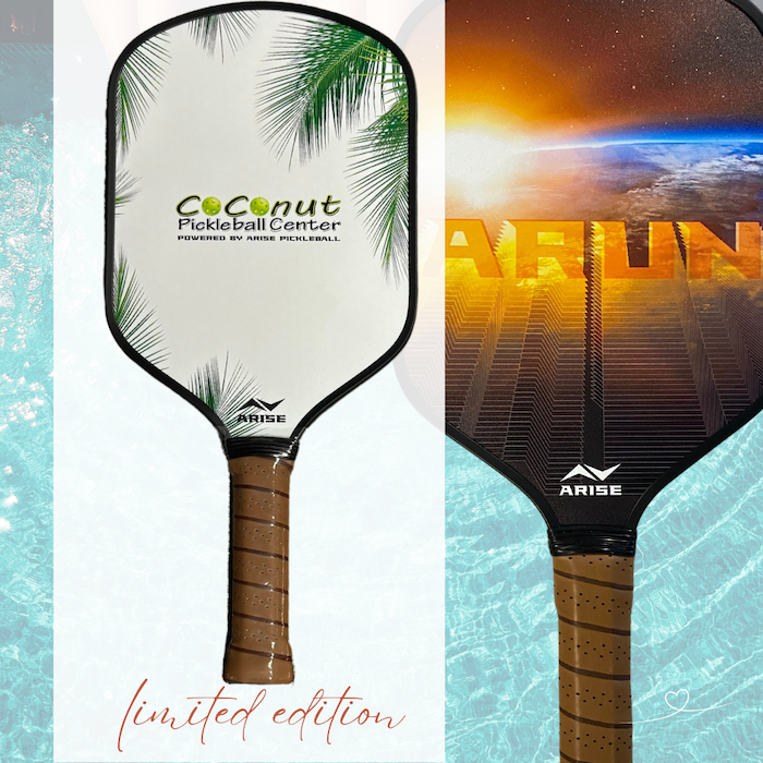 COCO ARUN by ARISE PICKLEBALL Fiberglass Agile Paddle 10mm - Limited Edition