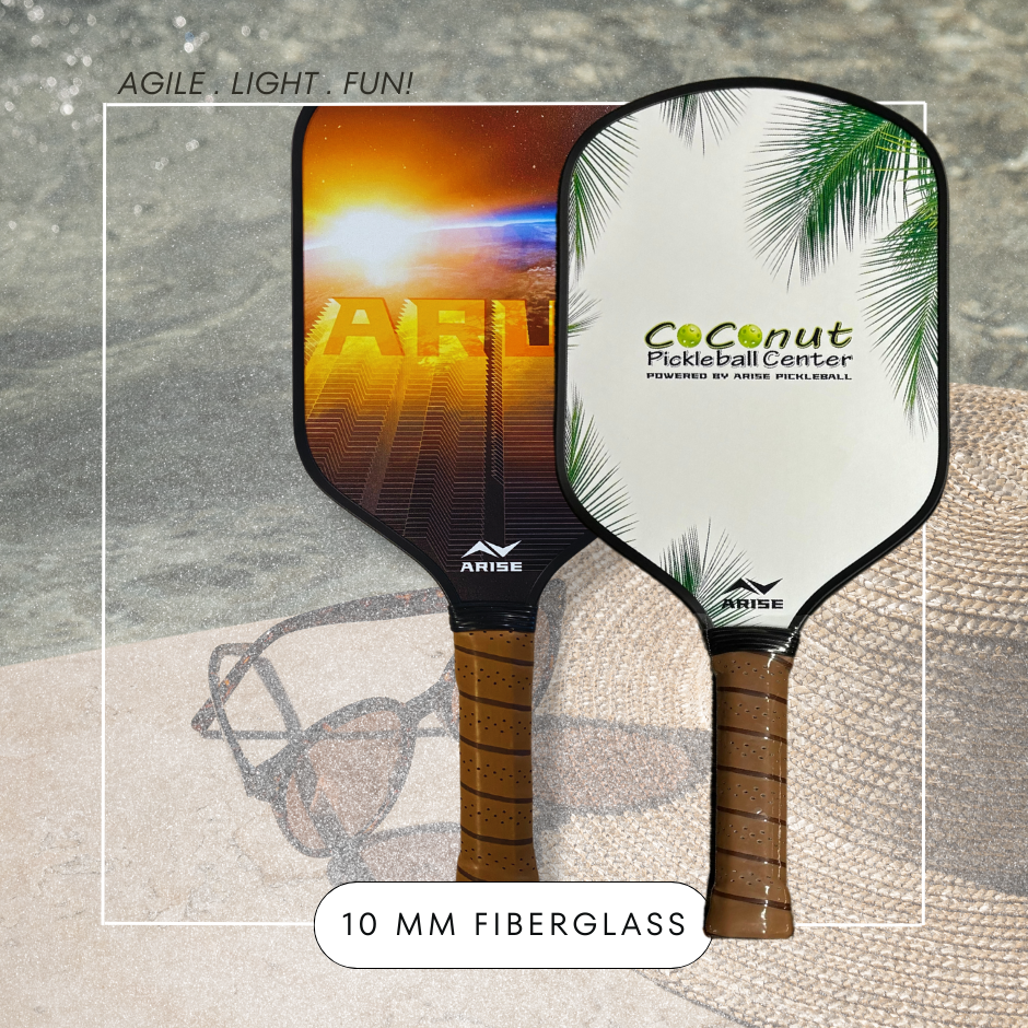 COCO ARUN by ARISE PICKLEBALL Fiberglass Agile Paddle 10mm - Limited Edition