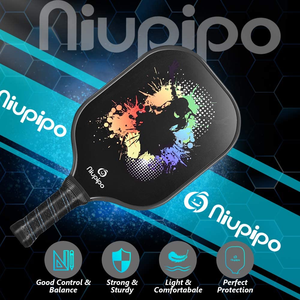 Niupipo Pickleball Paddle Graphite Carbon Fiber